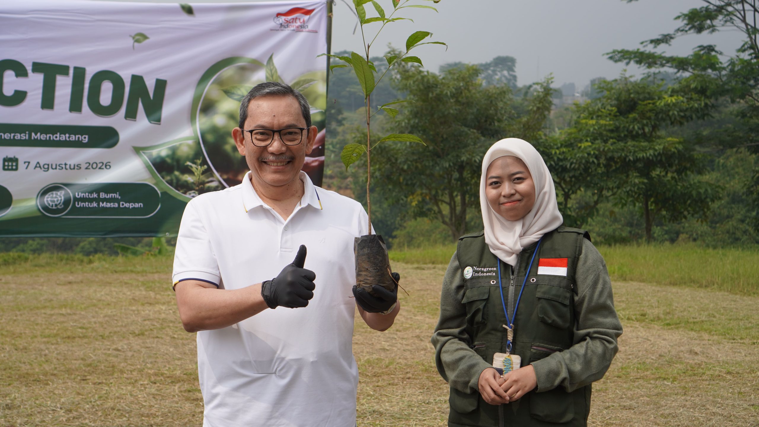 NeraGreen tree planting activity